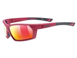 Uvex Okulary Sportstyle 225 Pola  3530 RED/GRY