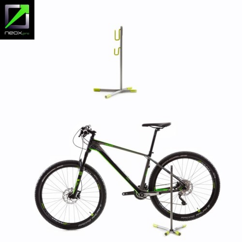 Neox Stojak Rowerowy (2511) SLV GRN.jpg