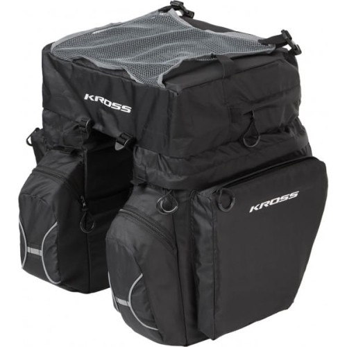 Kross Sakwy Tylne Roamer Triple Rear Bag 20L BLK.jpg