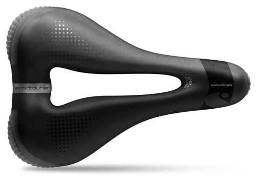 SPORTOURER Siodło GARDA LADY GEL FLOW (L FLOW TREKKING) żelowe + elastomery damskie (NEW).jpg
