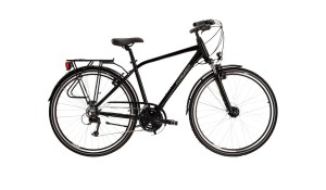 Rower Kross Trans 4.0 CZARNY / SZARY POŁYSK